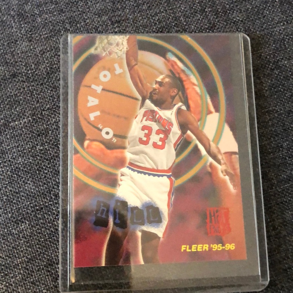 Grant Hill total O 1995 fleer  basketball card